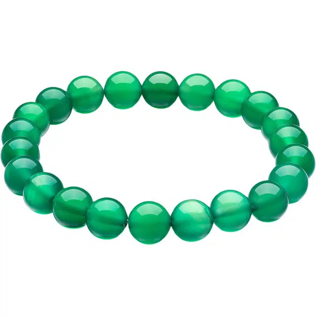 老庙 新中式复古贵气感玉珠串珠自然清新百搭简约时尚优雅#好运天然 玛瑙 手串 女款