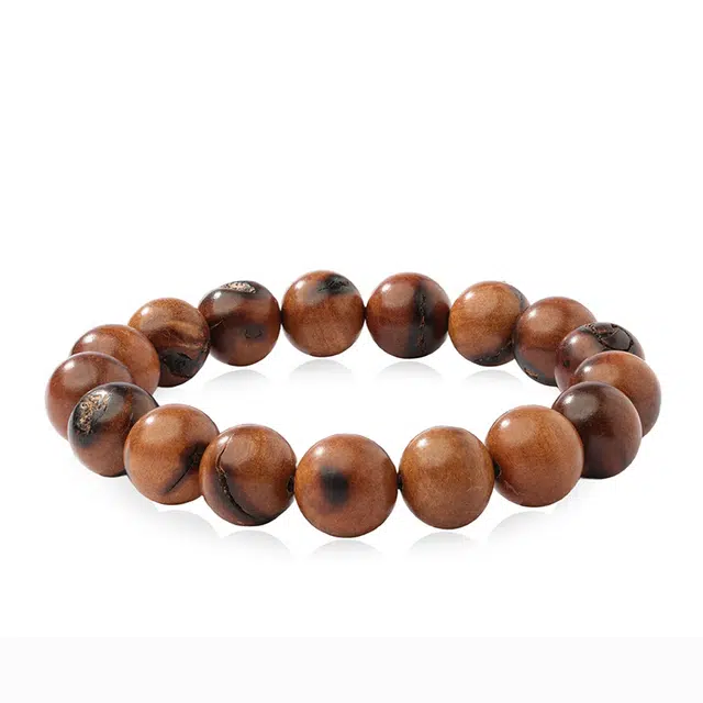 三檀小舍 国风国潮 好运连连 诸事顺利 雷击木 手串 男款