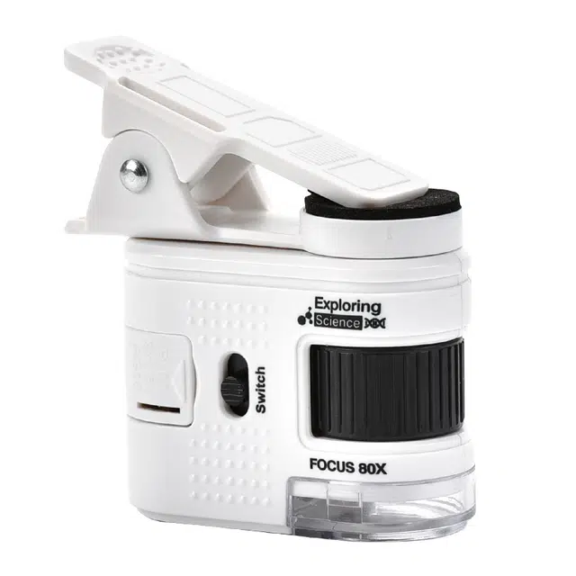 锦象鹤 口袋显微镜迷你 科学实验玩具