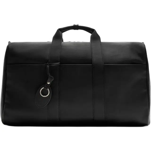 ZARA PU Travel Tote Bag Black