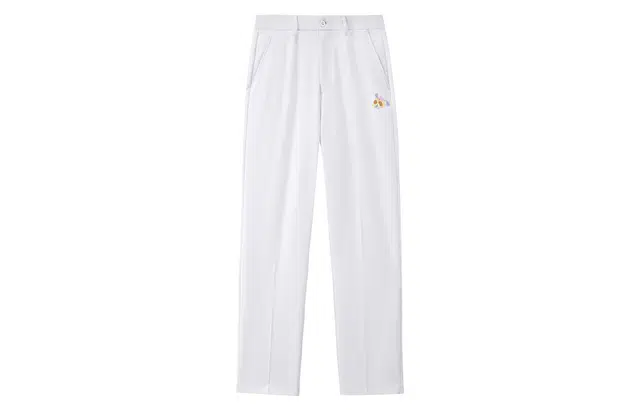 加菲猫家族 美式高街复古潮流基础款卡通动漫印花直筒宽松通勤百搭亲肤柔软透气舒适无性别主义免烫抗皱垂感西装裤 男女同款