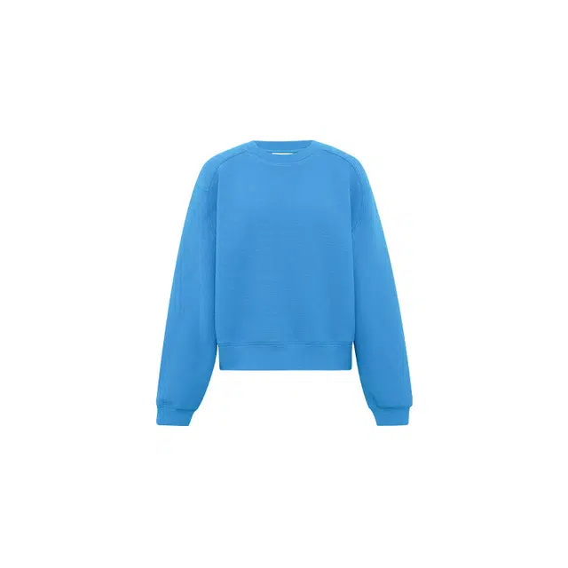 美洋 立体褶皱肌理宽松长袖卫衣 女款