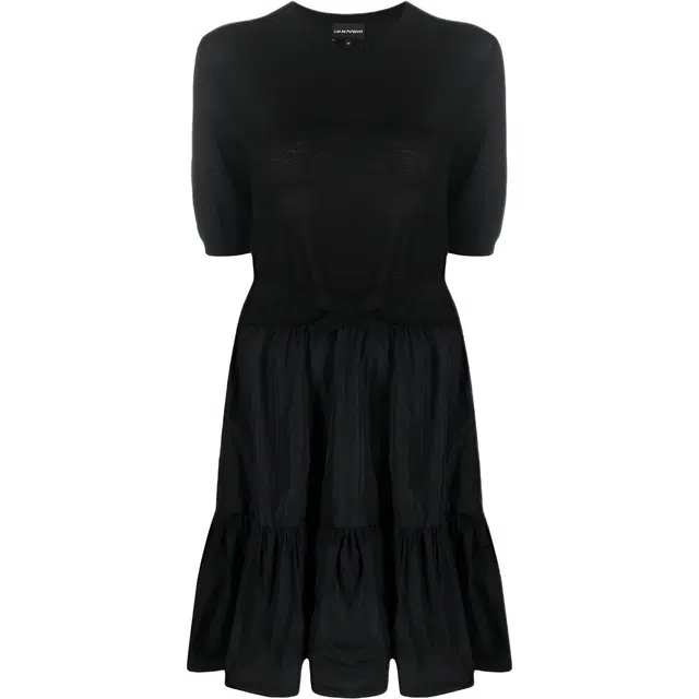 Emporio Armani FW22 Black Dress