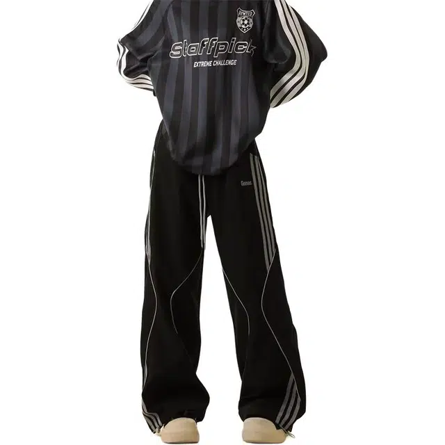 洞洞拐 工装宽松防风机能裤潮流时尚长裤休闲裤 男女同款