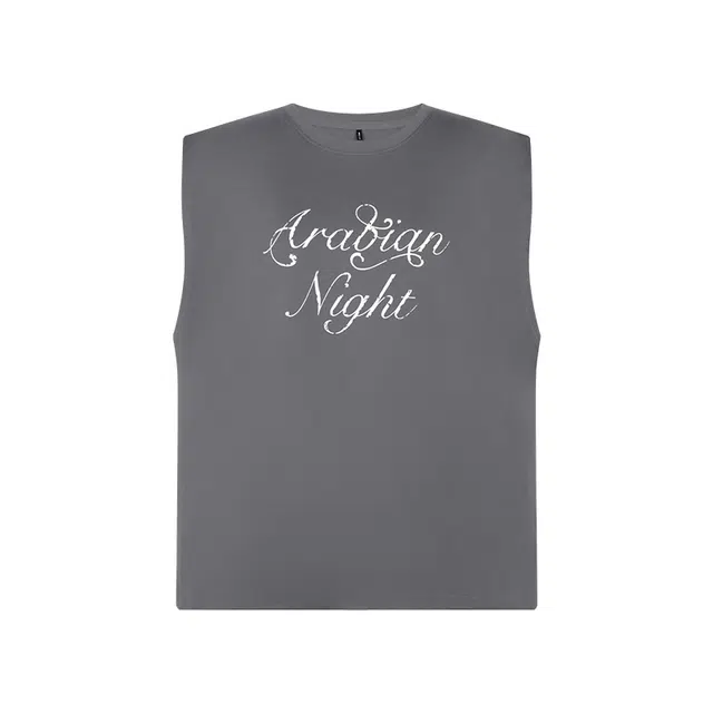 美洋 丝柔棉泽西风印花背心 女款