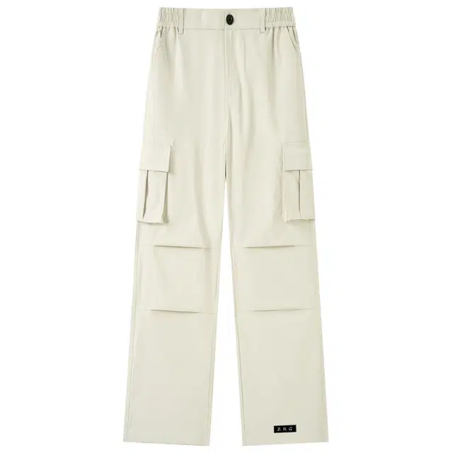 梓润格 美式高街嘻哈多口袋机能风通勤户外场景自由切换舒适垂感工装裤 男女同款