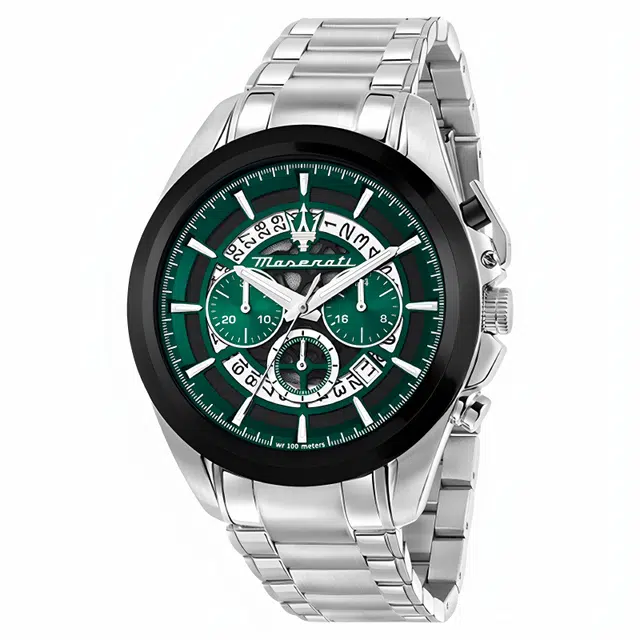 Maserati Quartz Green Dial