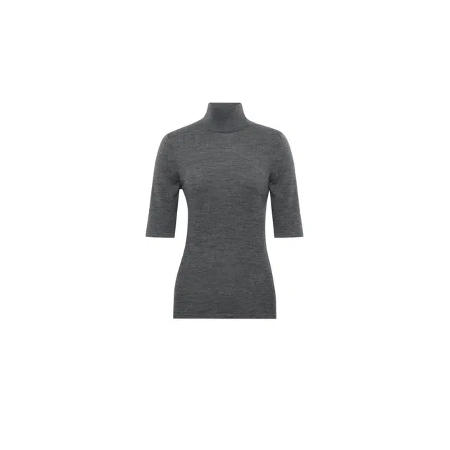 美洋 羊毛衫可机洗扬子半高领截短上衣 女款