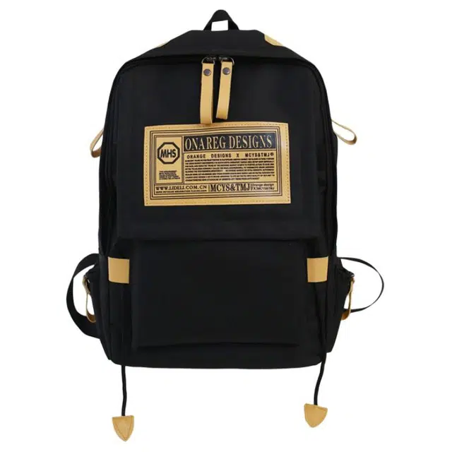 帕克熊 百搭多巴胺学院风大容量出行 牛津布 双肩包 男女同款情侣款 多色