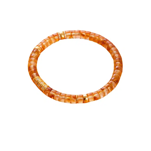 子婳 招财转运 小众轻奢简约#好运 黄水晶 手串 女款