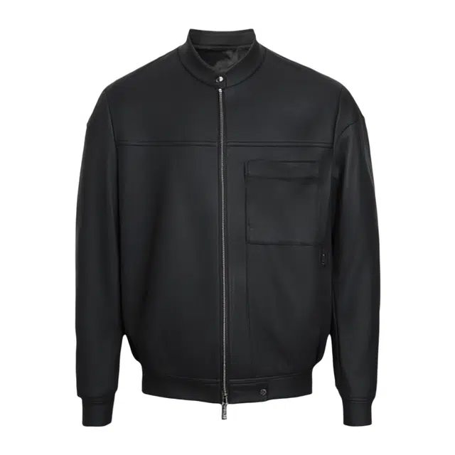 古鲨 时尚立领商务高端柔软秋季修身夹克外套 男款