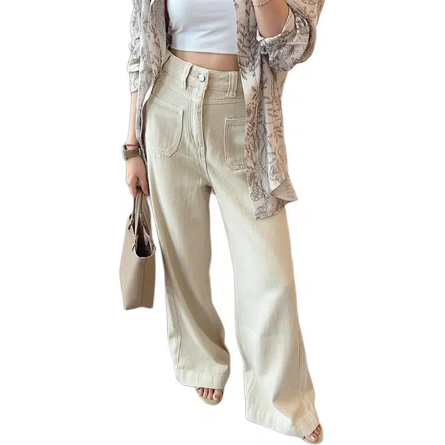 美洋 椰奶夏日休闲牛仔裤 女款