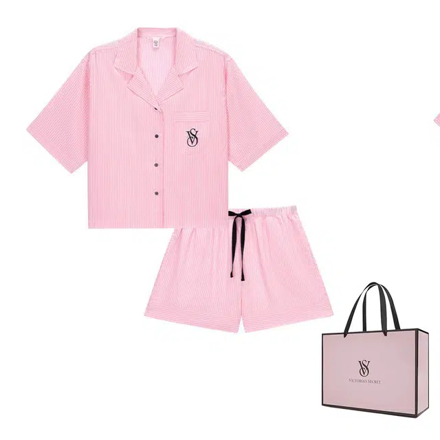 Victoria's Secret The Mix Pajama Set Pink