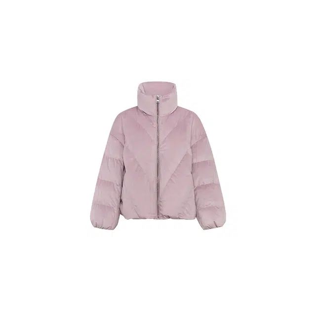 美洋 鹅绒丝绒加厚羽绒服 女款