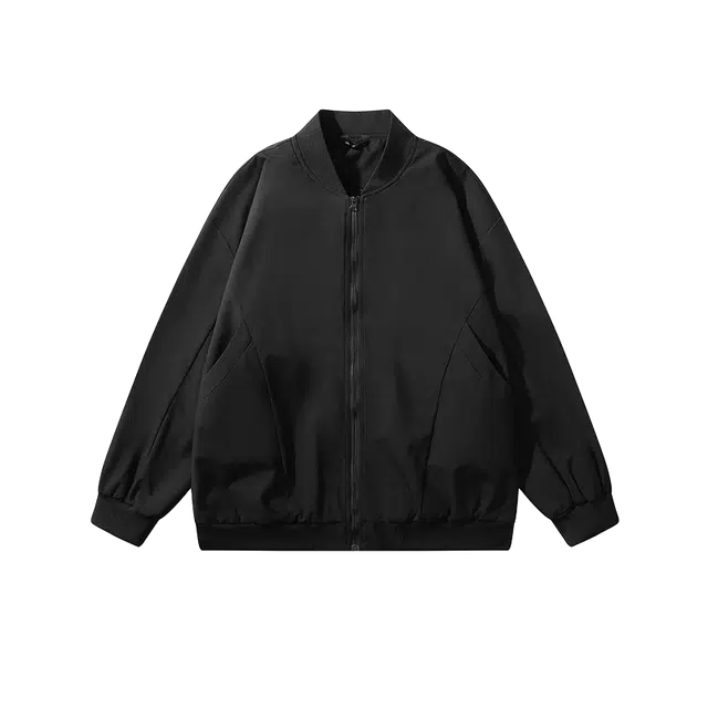 奇迹街区 潮牌运动棒球领街头宽松百搭夹克 男女同款