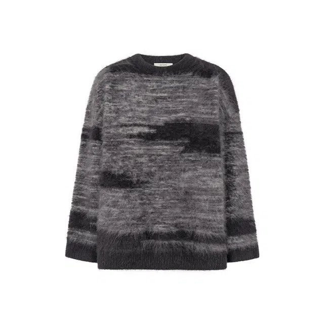 美洋 水墨国风拉绒宽松羊绒衫 女款