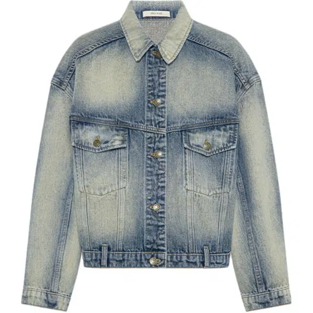 美洋 怀旧滤镜做旧洗水牛仔外套 女款