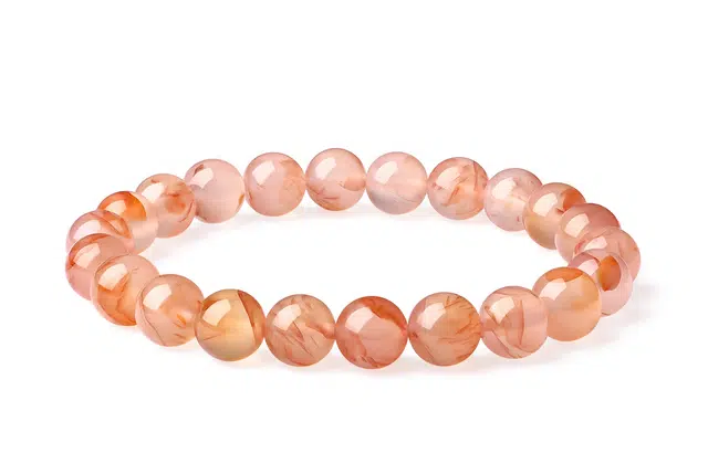 老庙 龙纹锦鲤玉珠手饰 新中式转运复古典雅小众简约高级设计感时尚百搭#好运天然 玛瑙 手串 女款