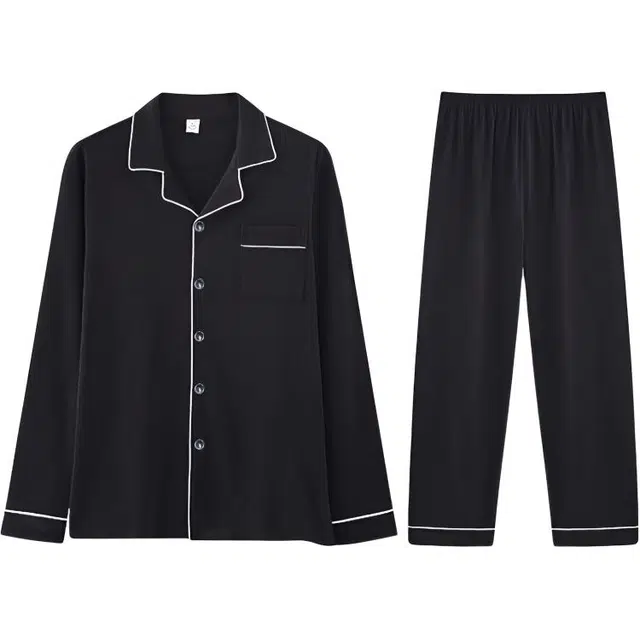 顶瓜瓜 夏季女简约休闲舒适家居服睡衣套装 女款