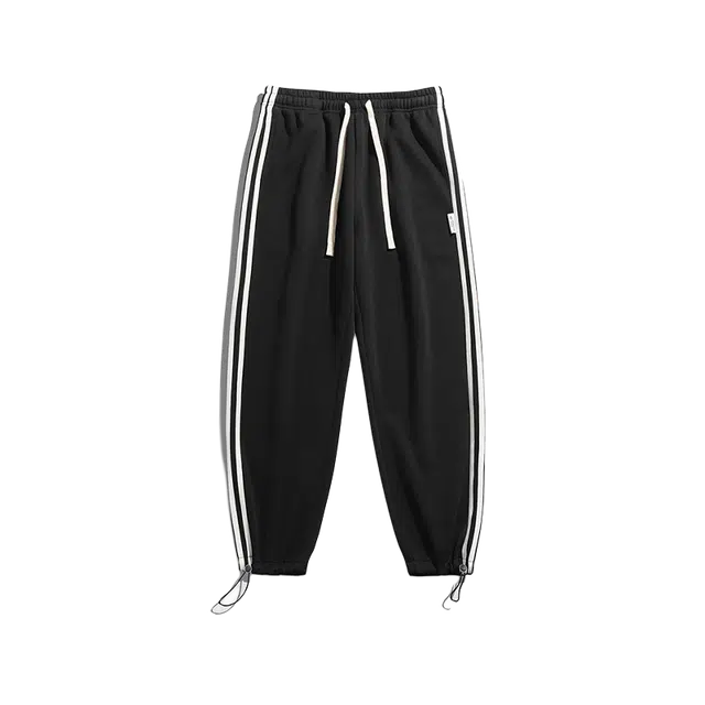 奇迹街区 日系潮牌简约直筒宽松阔腿百搭休闲裤 男女同款