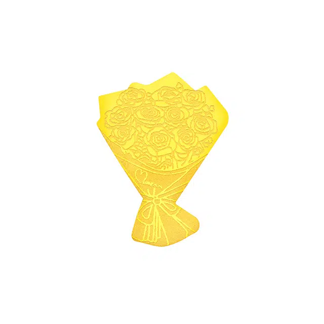 得物品牌免单福袋（天天抽免单活动专属 非卖品） 金六福吉祥 玫瑰金贴新中式国潮风#好运 镀金 挂件 男女同款情侣款