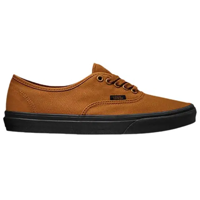 Vans Authentic Black Sole Glazed Ginger