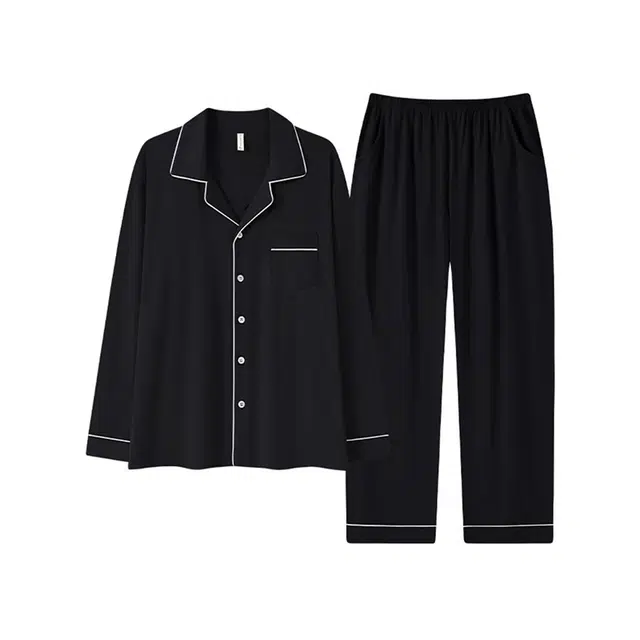 顶瓜瓜 夏季女透气时尚简约休闲舒适家居服睡衣套装 女款