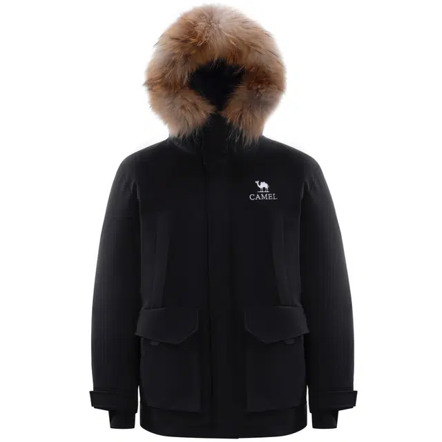 CAMEL Warm Fleece Parka