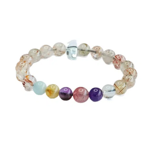 灵晔 国潮文玩精致藏式时来运转复古禅意佛系百搭简约招财进宝鸿运当头盘玩#好运 超七 手串 男女同款情侣款