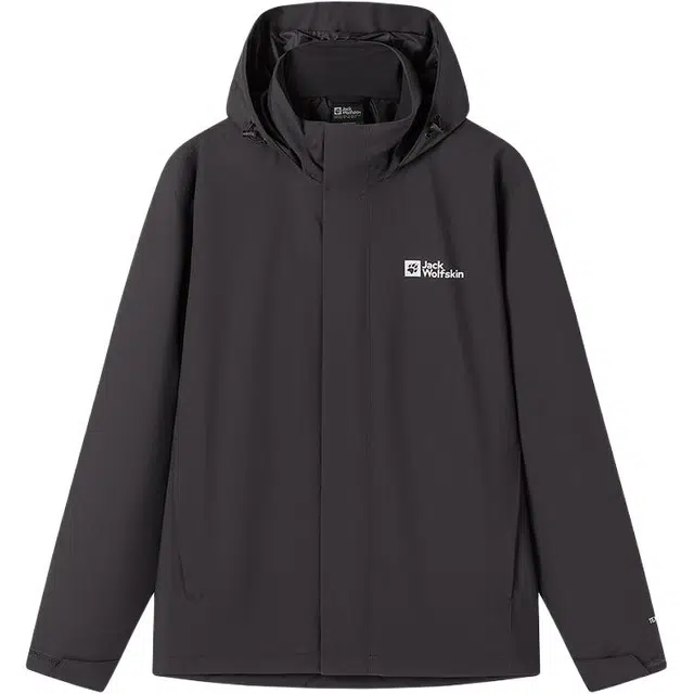 Jack Wolfskin Detachable Hood Shell Jacket