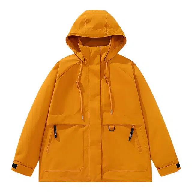 金盾 春秋季情侣款冲锋衣户外夹克 男女同款