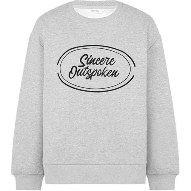 美洋 立体植绒字母印花卫衣 女款