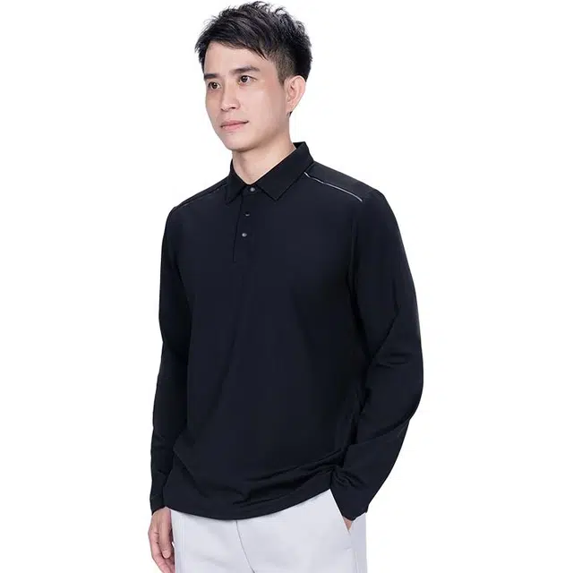 金盾 春秋套头衫休闲百搭翻领长袖卫衣 男款