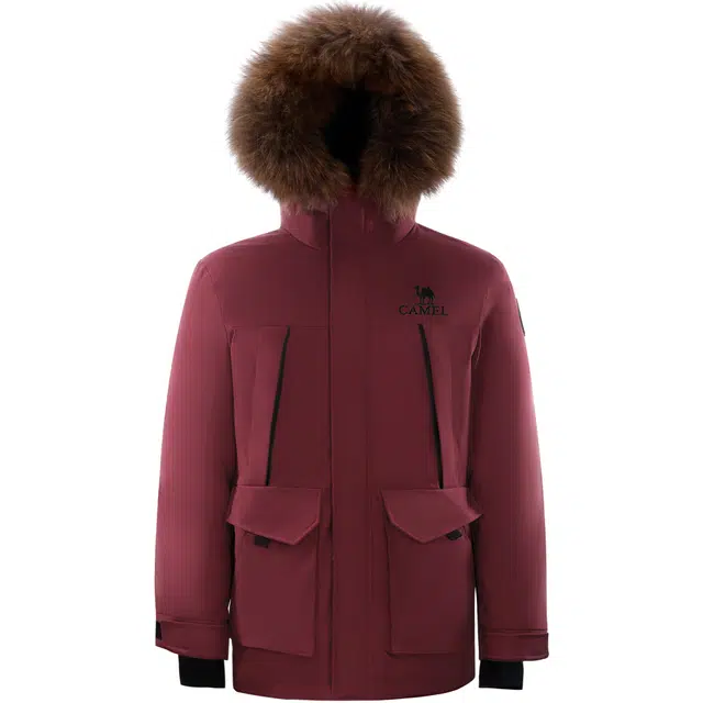 CAMEL Warm Fleece Parka