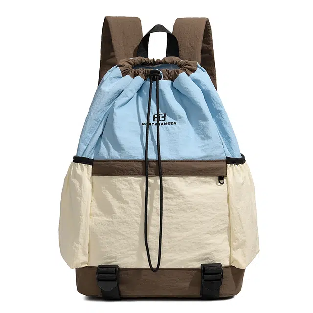 尊梵 轻便抽绳背包大容量登山包羽毛球包 尼龙 双肩包 常规 男女同款情侣款 多色