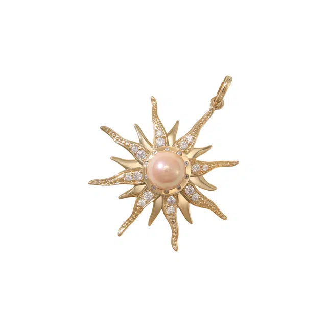 千叶珠宝 星月寻梦轻奢 合金 吊坠 女款