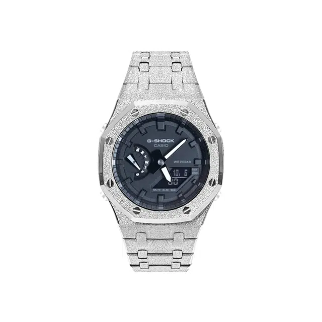 Casio G-Shock GA-2100-7A Modified "Moonlight Gold"