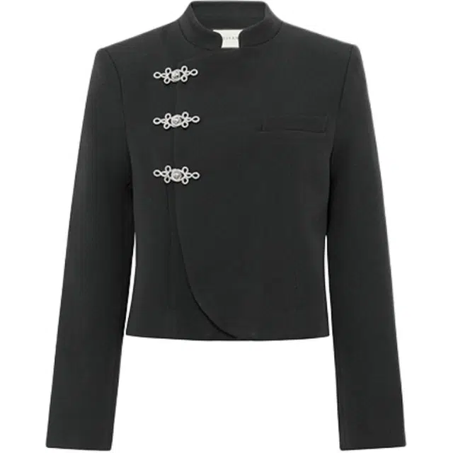 美洋 盘扣立领短款舒适百搭西装 女款