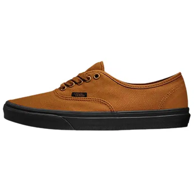Vans Authentic Black Sole Glazed Ginger