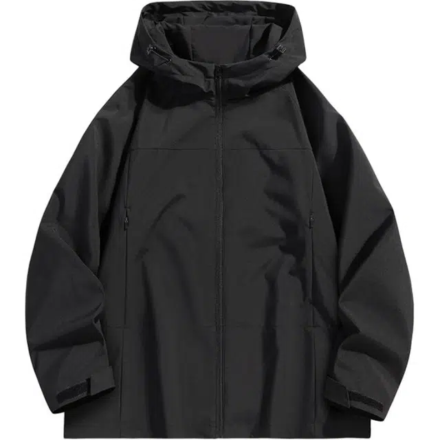 金盾 休闲百搭连帽舒适长袖夹克 男款