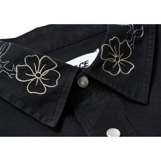 PALACE SS24 FLEXUS SHIRT BLACK