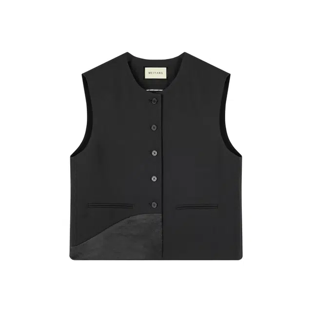 美洋 解构圆领墨尔本马甲 女款