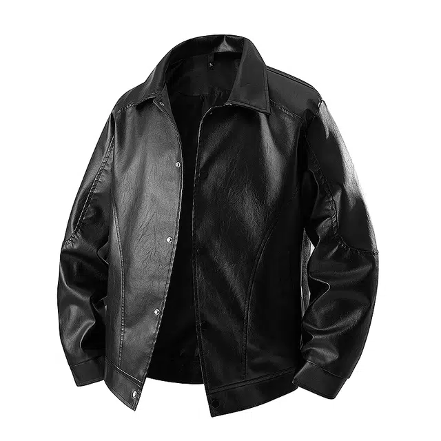 金盾 外套机车服潮流复古街头皮衣 男款