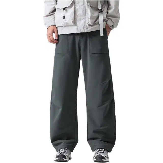 金盾 潮流宽松舒适百搭显高显户外工装裤休闲裤 男款