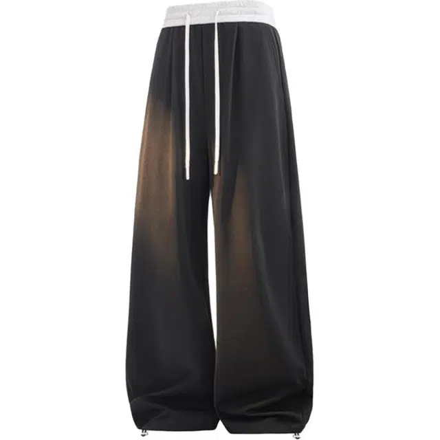 金盾 男垂感长裤潮流户外美式宽松休闲裤 男款