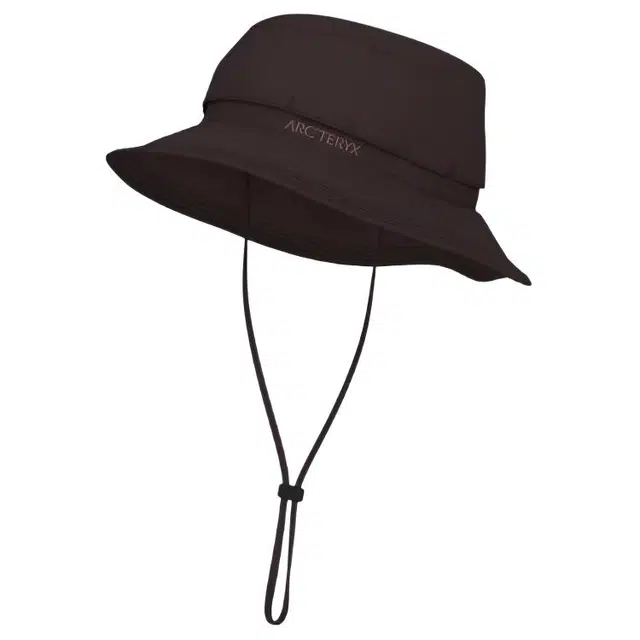 Arcteryx Logo Bucket Hat Grey