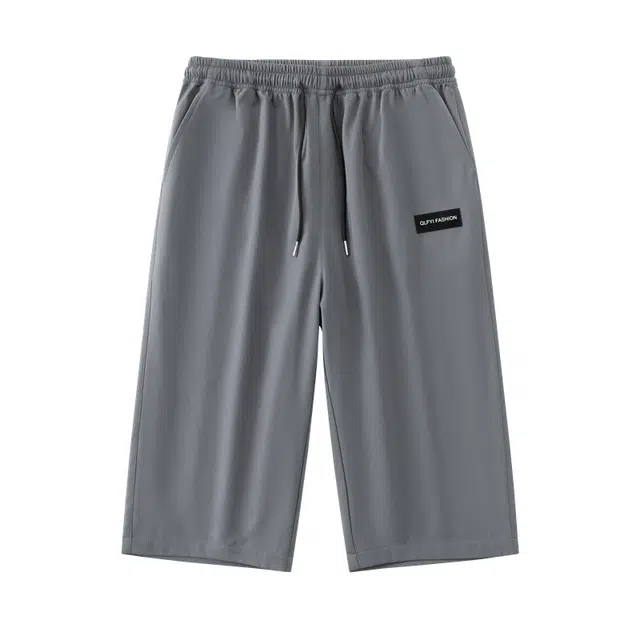 金盾 舒适百搭时尚薄款七分休闲短裤 男款