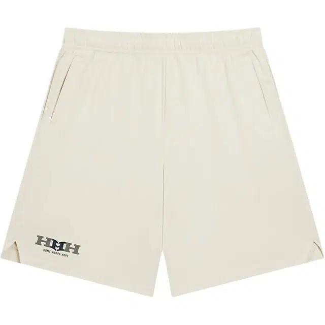 特步 篮球系列 舒适字母简约运动中腰五分休闲短裤 男款