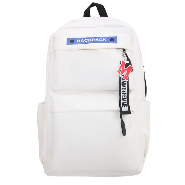 帕克熊 耐用简约休闲百搭舒适日常 尼龙 双肩包 常规 男女同款情侣款 多色