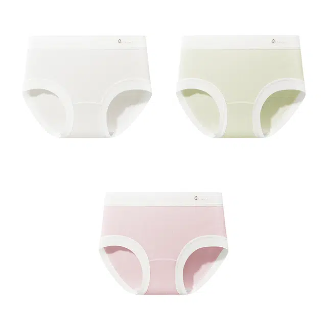 芭芭鸭 舒适柔软透气轻薄女士内裤青少年款